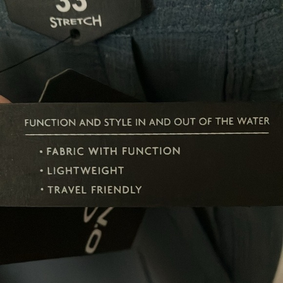 O’Neill:Blue Hybrid Southport Standard Shorts- fabric with function- stretch- 33 - Picture 12 of 16
